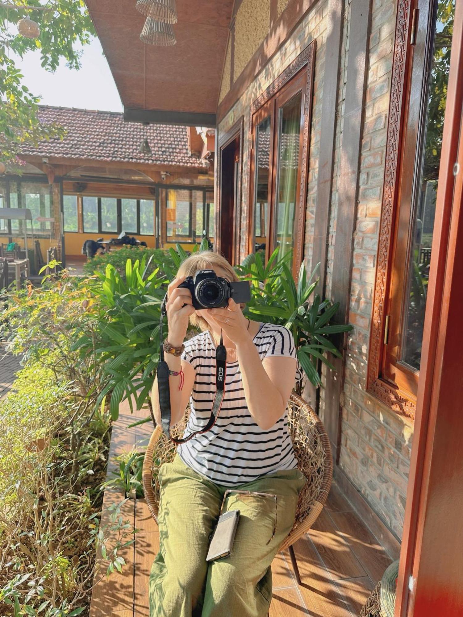 Papaya Bungalow & Rice Fields Apartment Нин Бин Екстериор снимка