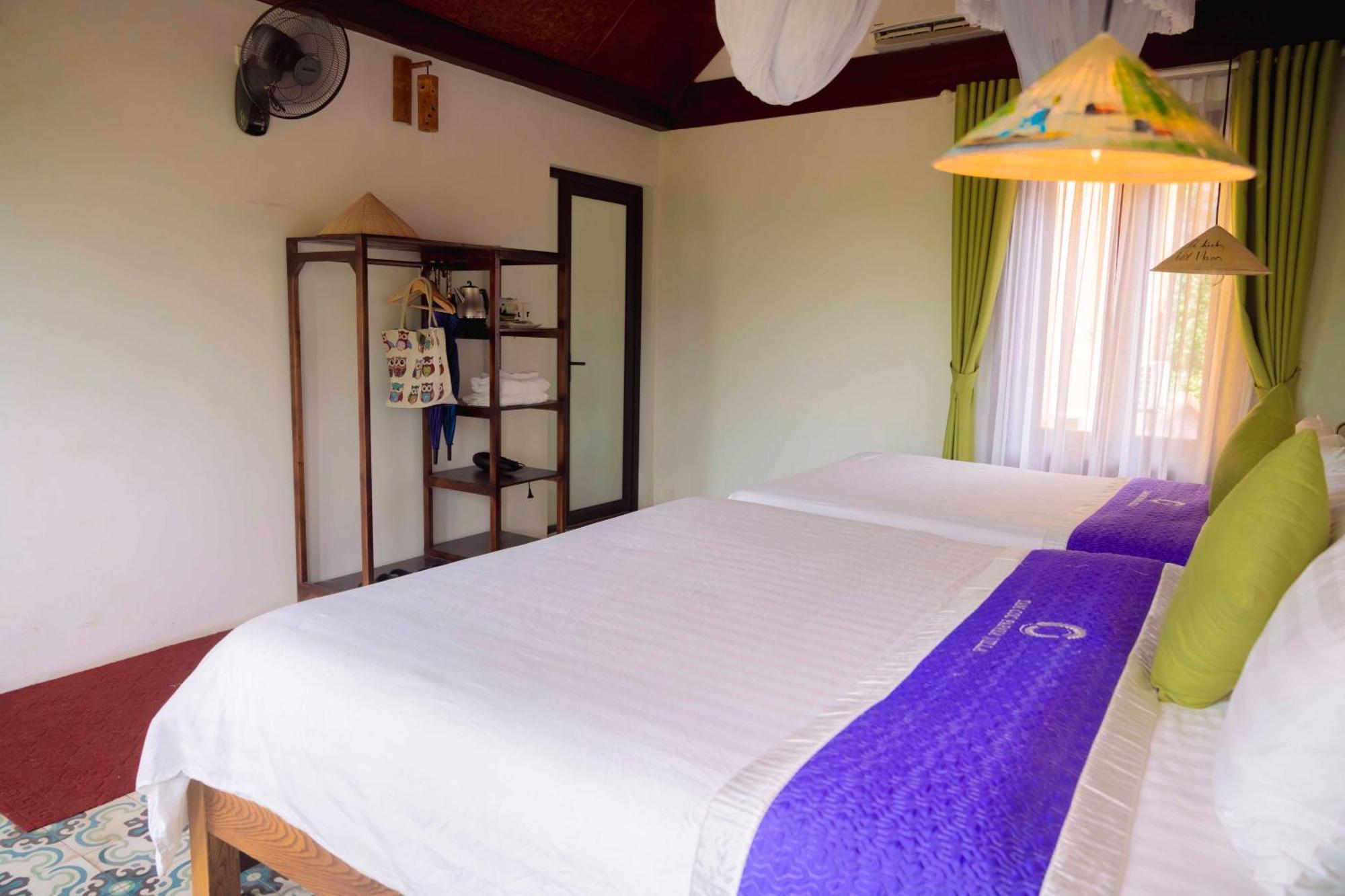 Papaya Bungalow & Rice Fields Apartment Нин Бин Екстериор снимка