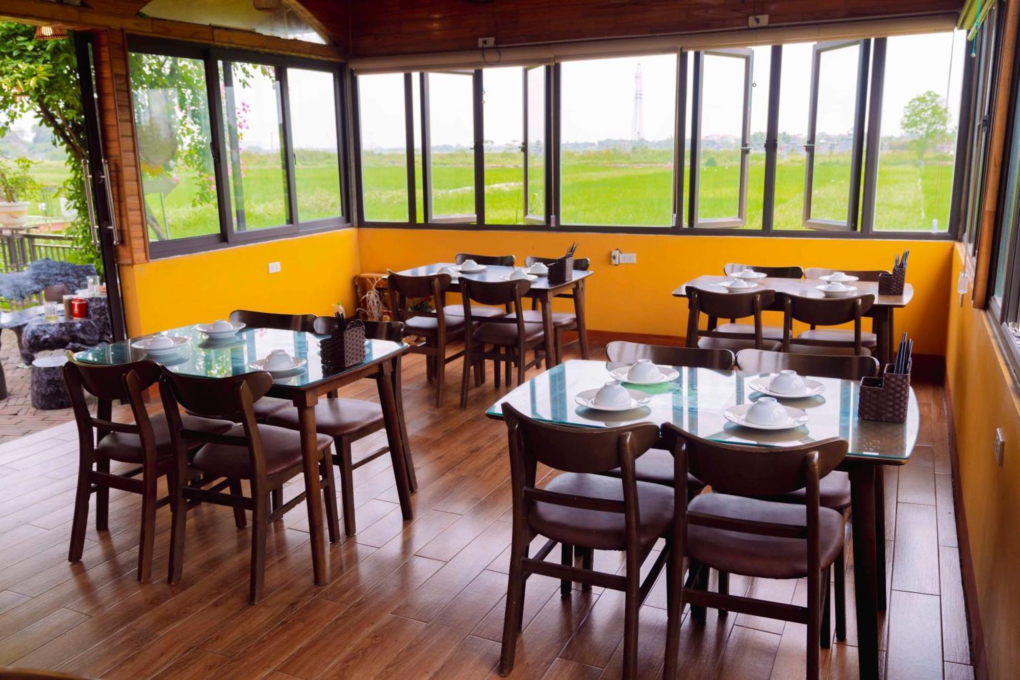 Papaya Bungalow & Rice Fields Apartment Нин Бин Екстериор снимка